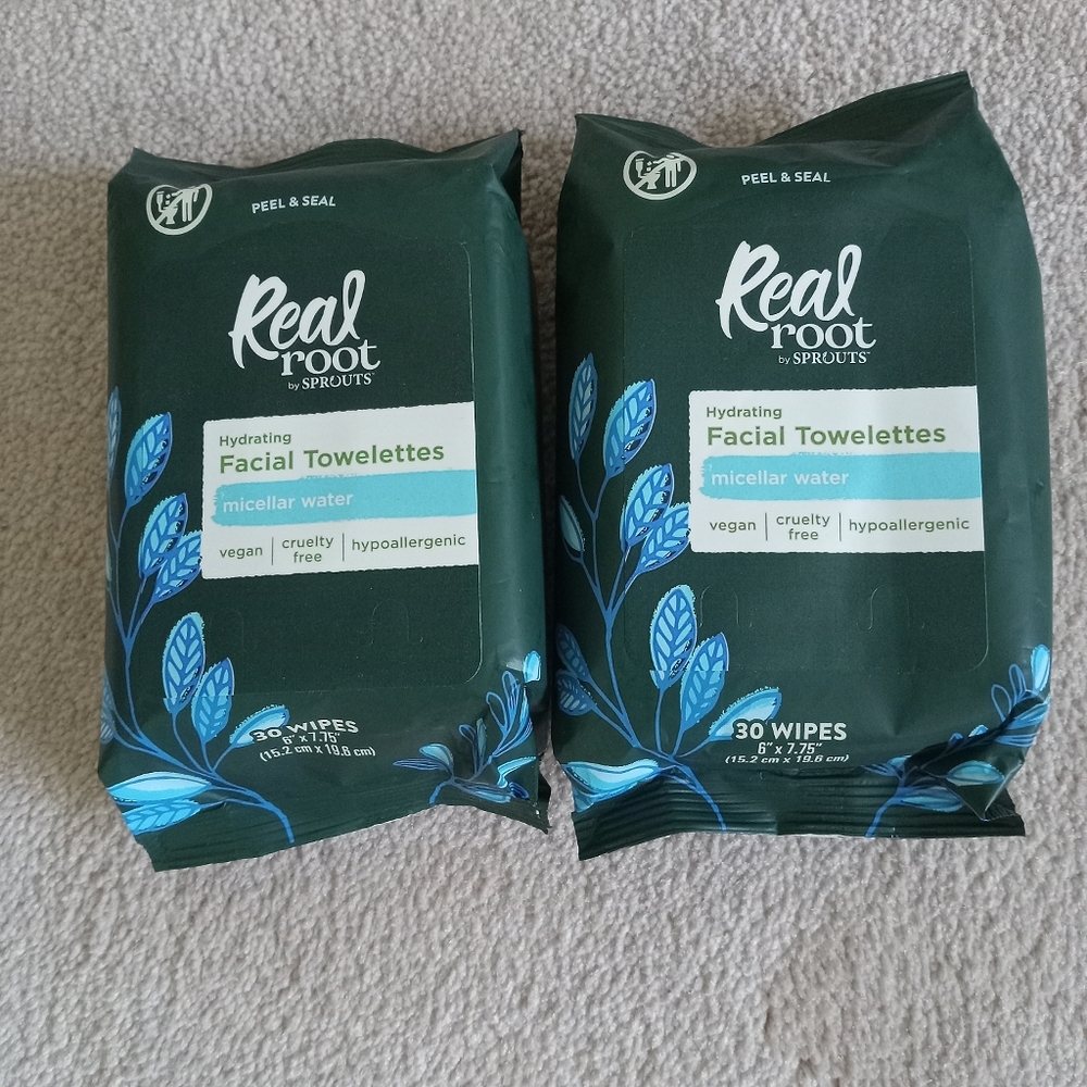 Real Root Facial Towelettes